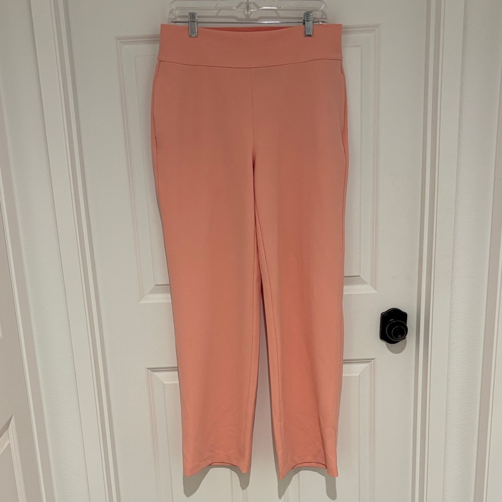 DG2 by Diane Gilman Peach Ankle Pants